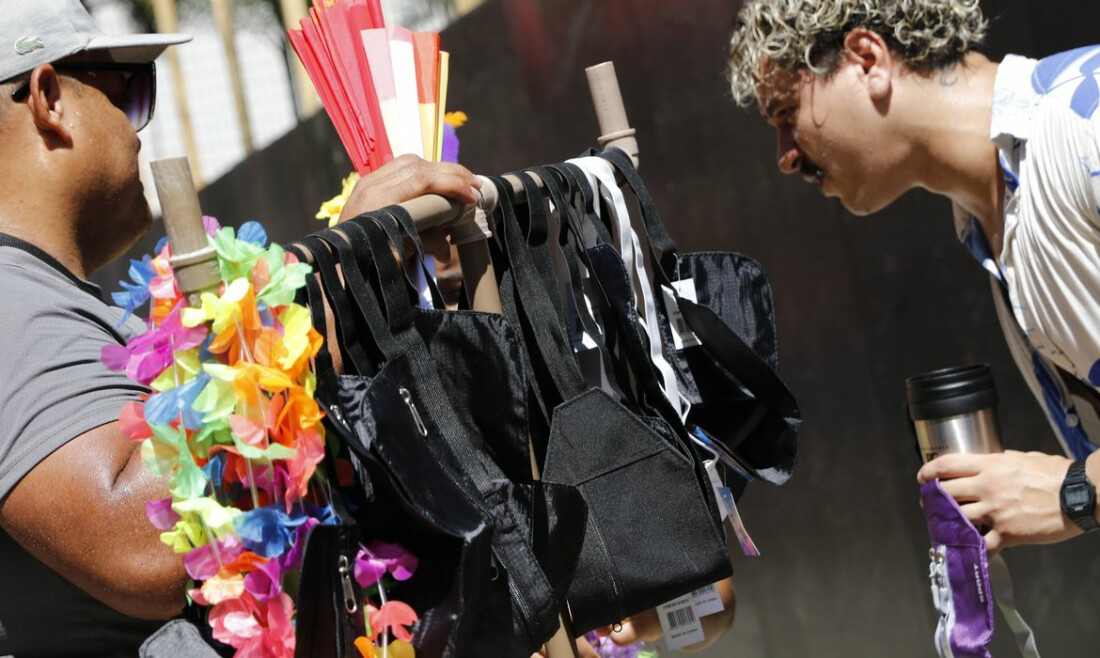 Filhos de ambulantes acolhidos por projeto social desfilam na Sapucaí