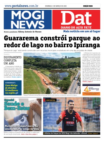 Edição Mogi News/DAT - 9 de março de 2025