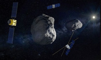 Sonda espacial se aproxima de Marte antes de chegar a asteroide