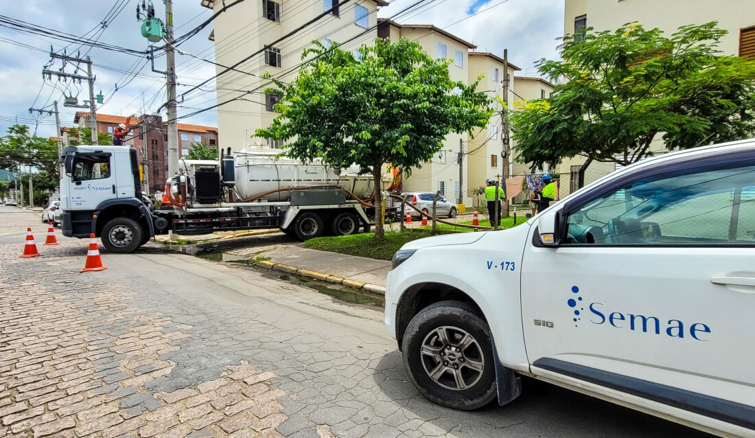 Semae realiza limpeza de 62 quilômetros de redes de esgoto desde dezembro em Mogi 