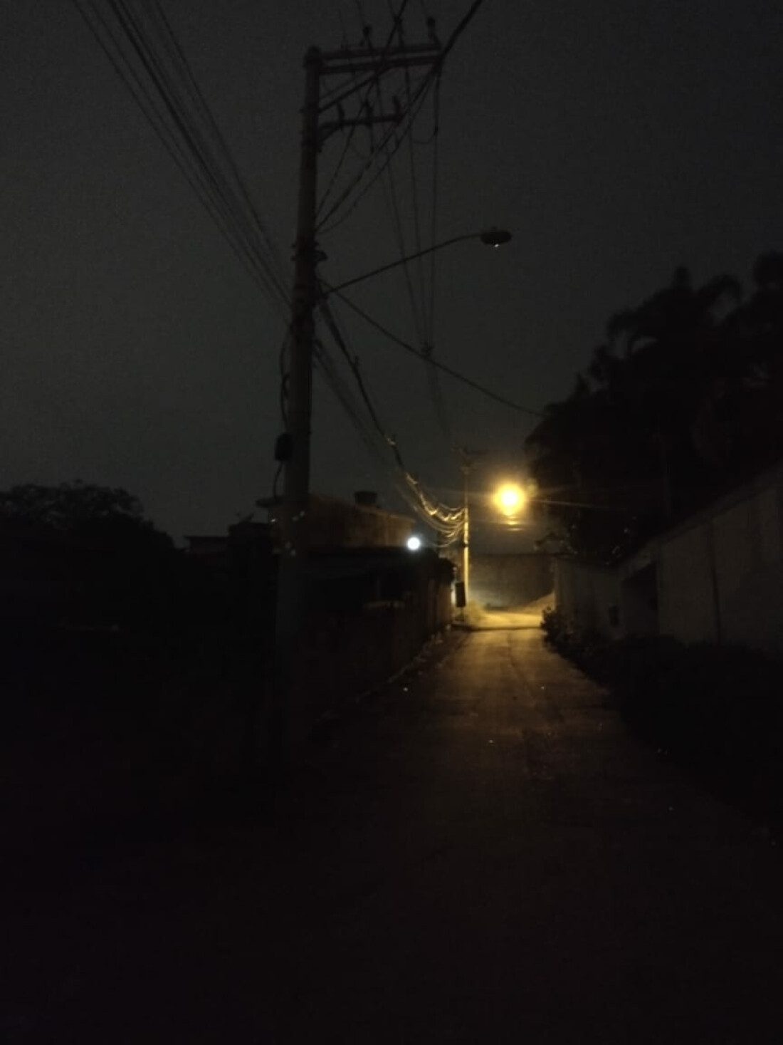 Falta de iluminação em rua de Mogi traz preocupações a moradores 