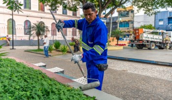 Mega mutirão de zeladoria revitaliza e reorganiza o Centro de Mogi 