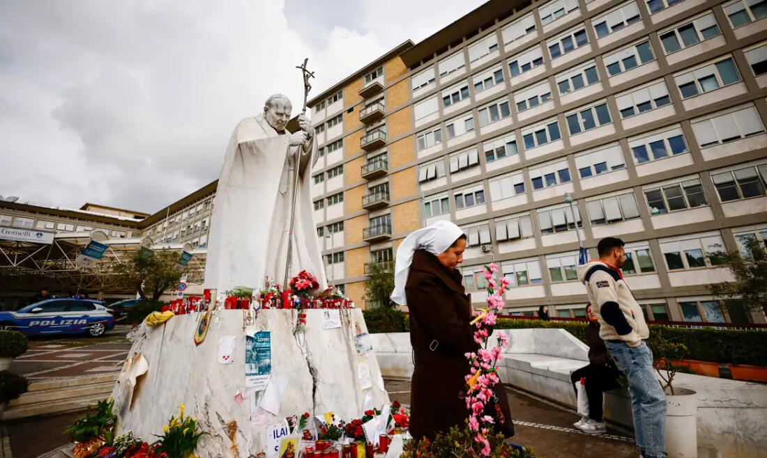 Papa Francisco não está mais usando ventilação, informa Vaticano