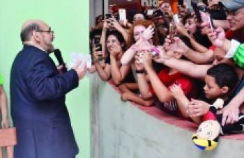 Senhor Barriga atrai grande público