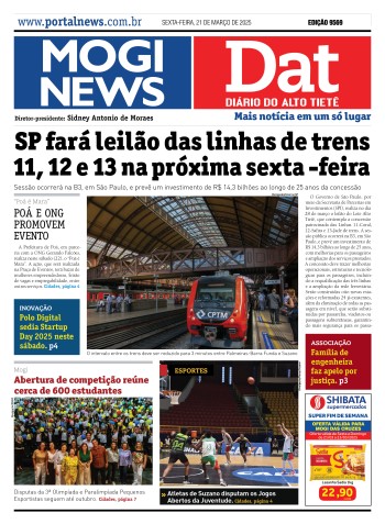 Edição Mogi News/DAT - 21 de março de 2025