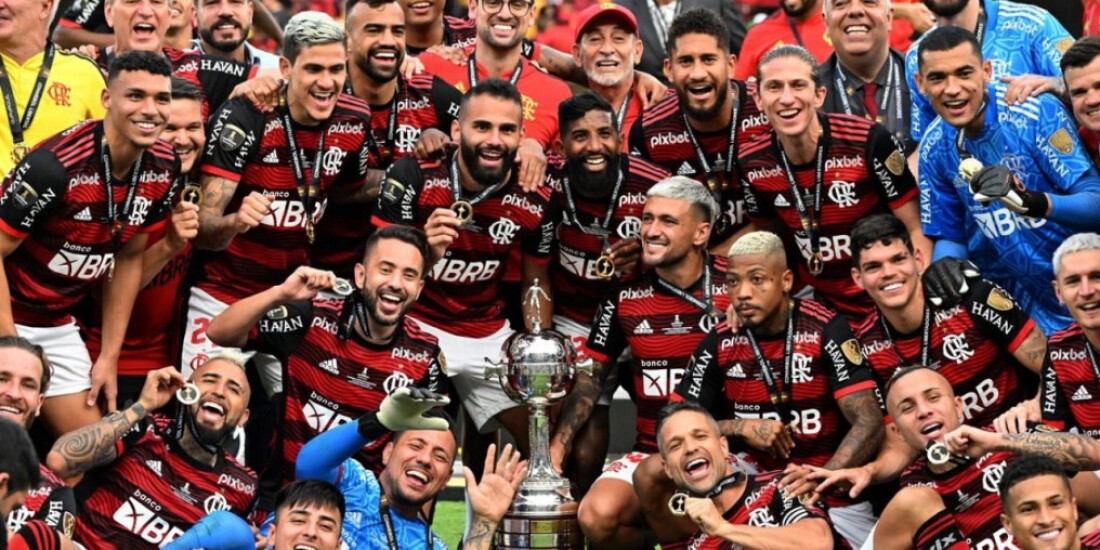 Flamengo domina seleção da Copa Libertadores