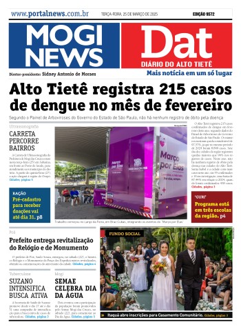 Edição Mogi News/DAT - 25 de março de 2025