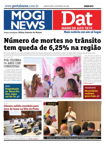 Edição Mogi News/DAT - 26 de março de 2025