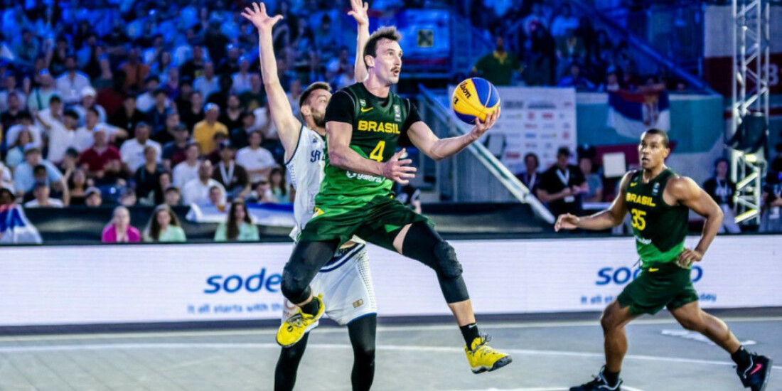 Basquete 3x3: seleção masculina garante vaga na semi da Copa do Mundo