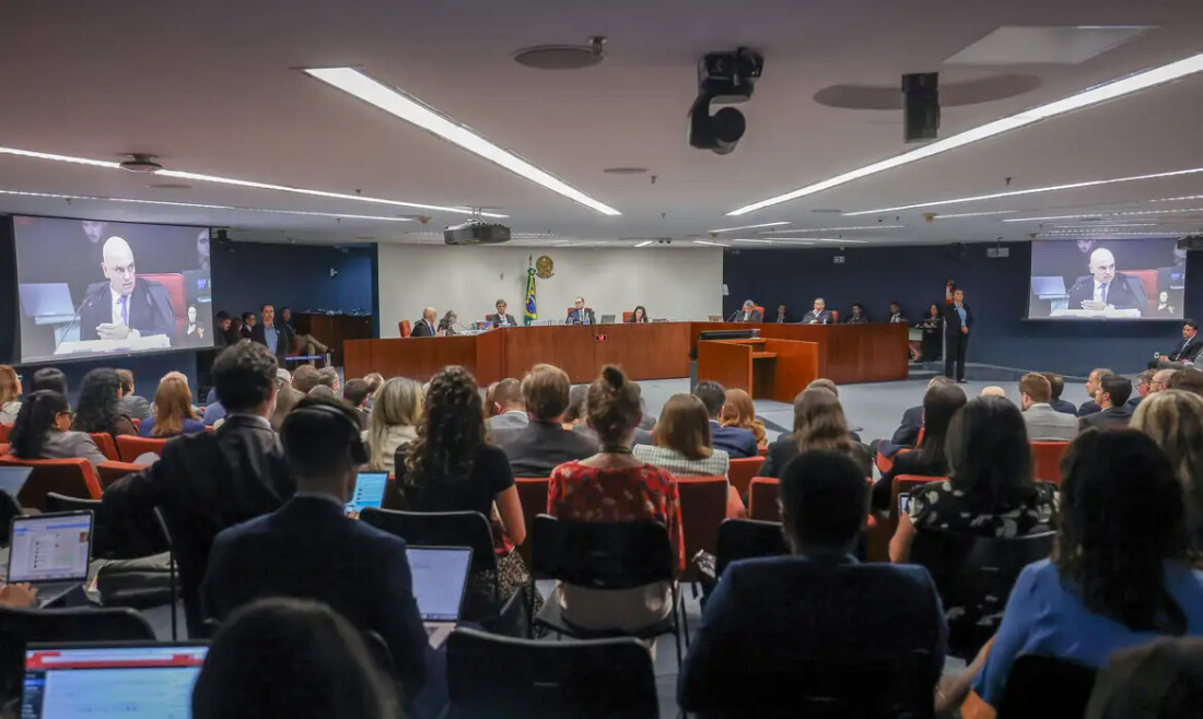 "Satisfatória", diz Moraes sobre denúncia contra Bolsonaro e aliados