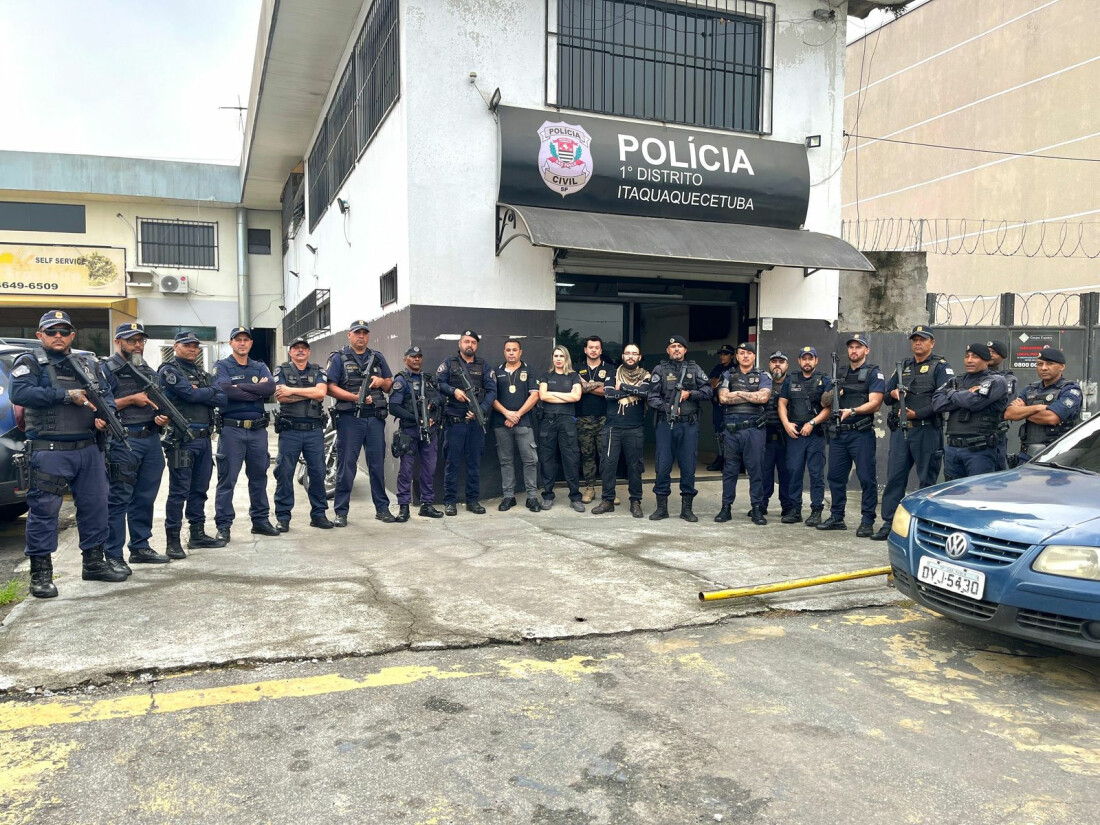 GCM de Itaquá e Polícia Civil deflagram operação contra quadrilha e prendem sete pessoas