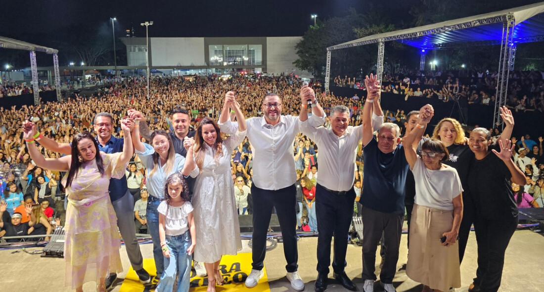 Primeiro dia de Poá Fest reúne 20 mil pessoas na Praça de Eventos