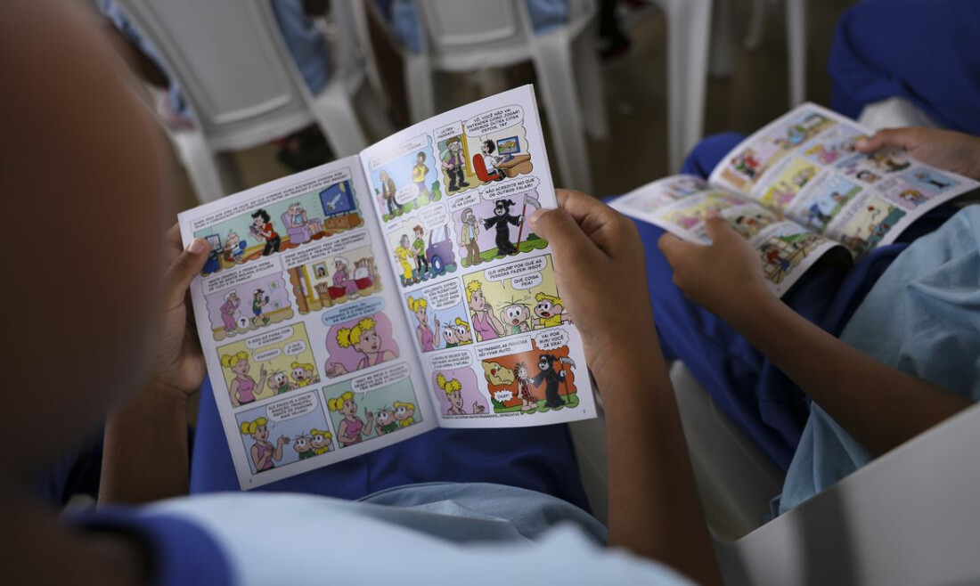 Gibi da Turma da Mônica aborda a relação entre diferentes gerações