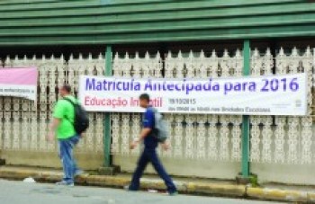 É hora de inscrição em escolas e creches