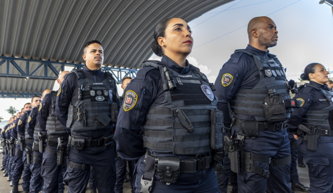 Mogi ganha 64 novos guardas civis nas ruas e inicia Operação Força Azul