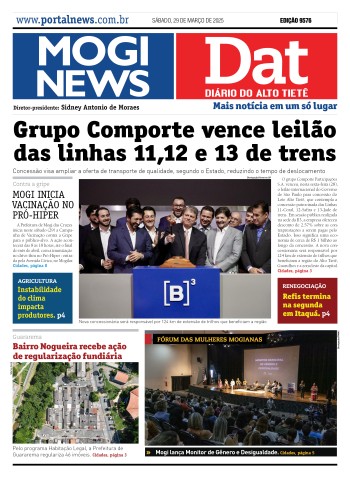 Edição Mogi News/DAT - 29 de março de 2025
