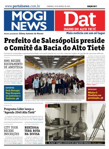 Edição Mogi News/DAT - 30 de março de 2025