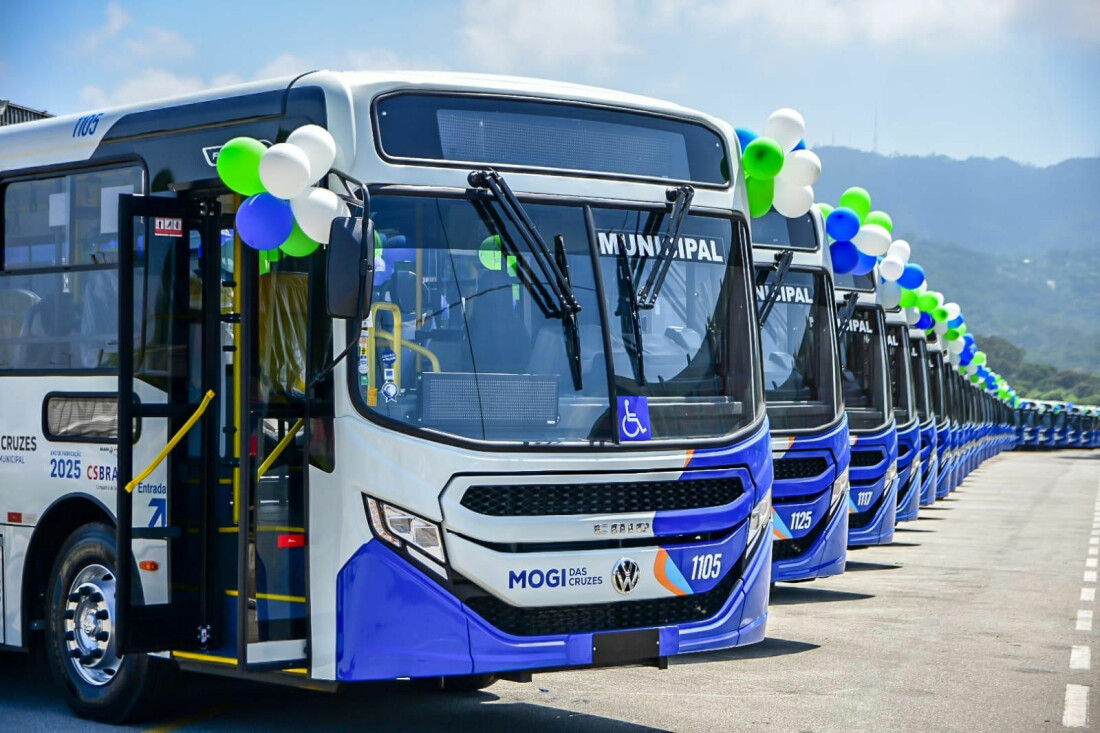 Mogi passa a contar com 25 novos ônibus a partir deste sábado (29)
