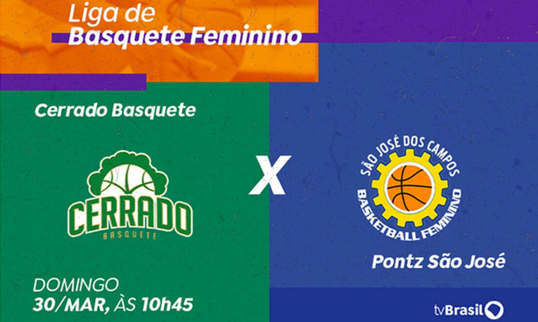 Basquete feminino: TV Brasil exibe Cerrado Basquete X Pontz São José
