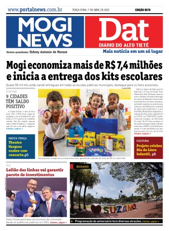 Edição Mogi News/DAT - 1 de abril de 2024