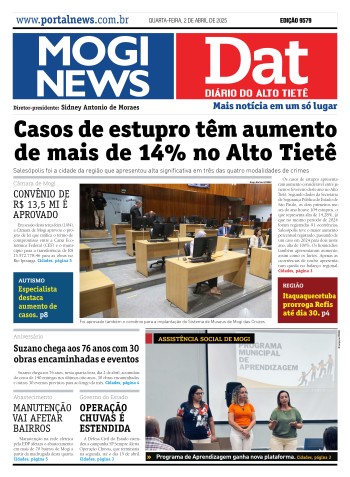 Edição Mogi News/DAT - 2 de abril de 2024