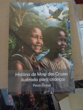 Paulo Pinhal lança livro sobre a história de Mogi das Cruzes para crianças 