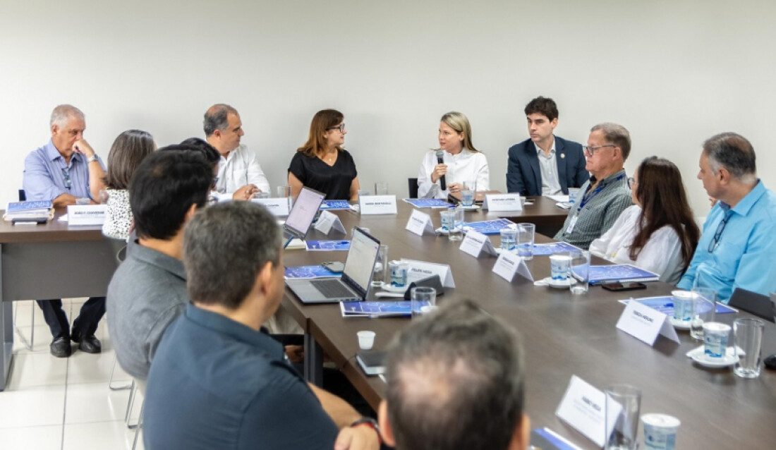 Prefeita Mara Bertaiolli recebe diretora do CAF no Brasil e destaca retomada de parceria