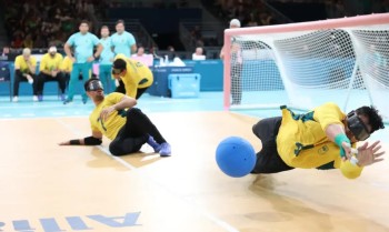 Goalball: seleção bate Montengro e Alemanha em estreia na Nations Cup