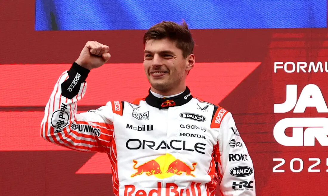 F1: Verstappen vence GP do Japão; Bortoleto termina em 19º lugar