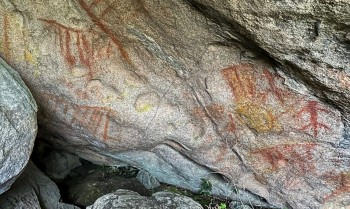 Instituições se unem para desvendar pinturas rupestres em Itatiaia
