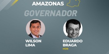 Com 56,73%  das urnas apuradas, Wilson Lima segue à frente no AM