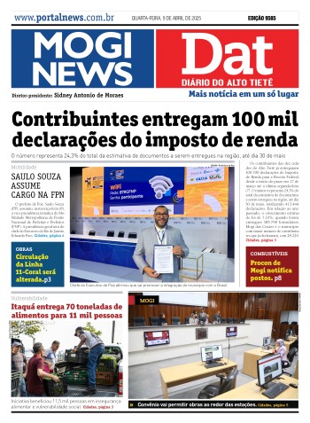 Edição Digital Mogi News Dat 09 de abril de 2025