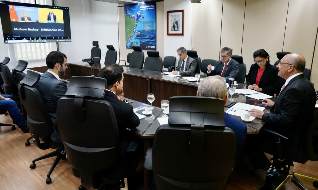 Alckmin e ministro chinês tratam de comércio em videoconferência