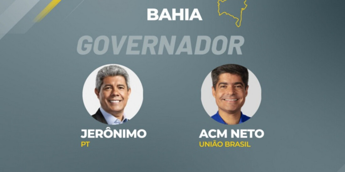 Com 51% de urnas apuradas, Jerônimo passa à frente na Bahia