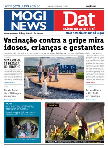 Edição Jornal Digital Mogi News DAT - 12 de abril de 2025