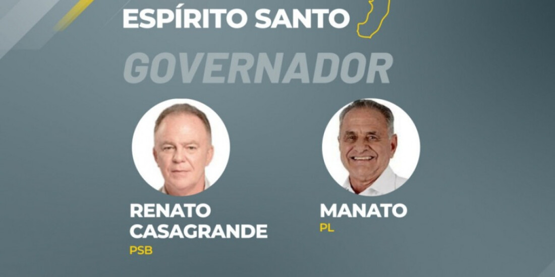 Renato Casagrande lidera disputa ao governo do ES com 54% dos votos