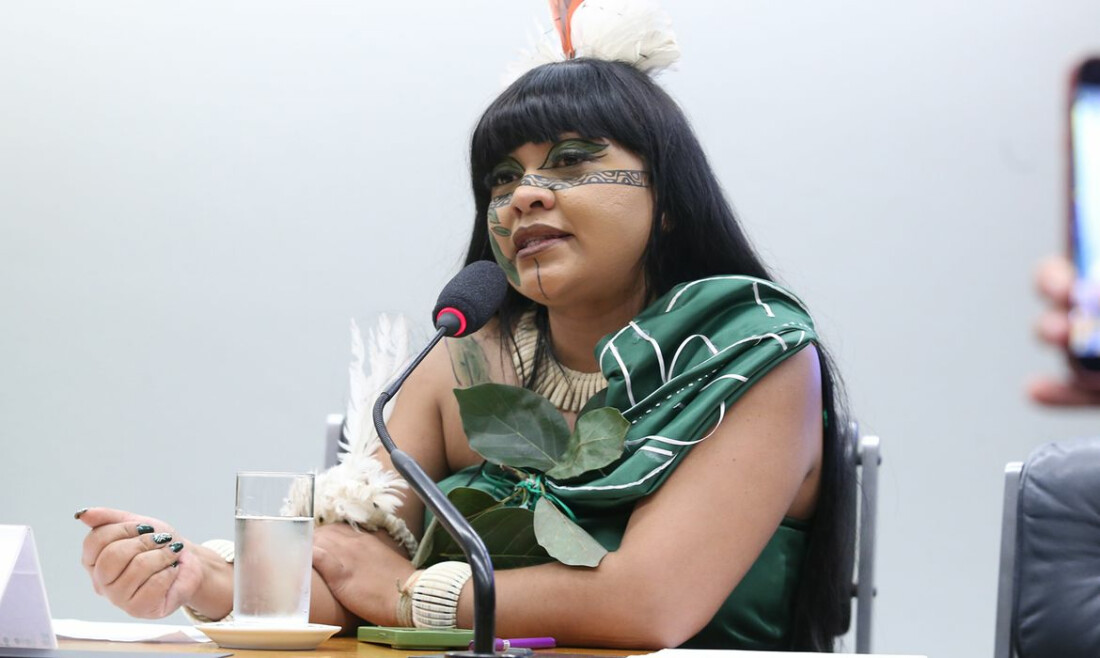 Célia Xakriabá pede que PF investigue violência em marcha indígena