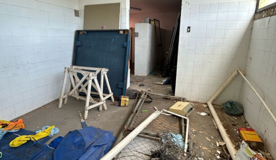 Estrutura da Praça da Juventude é interditada parcialmente pela Defesa Civil