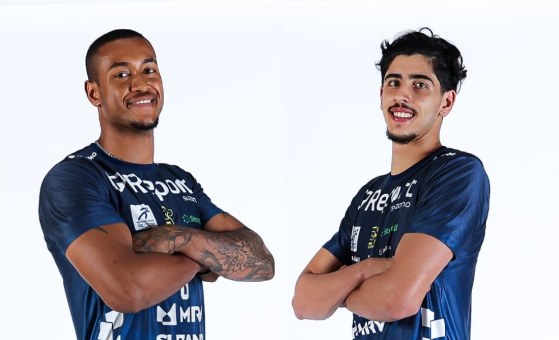 Sabino e Pedrosa, do Suzano Vôlei, vão para a Seleção Brasileira