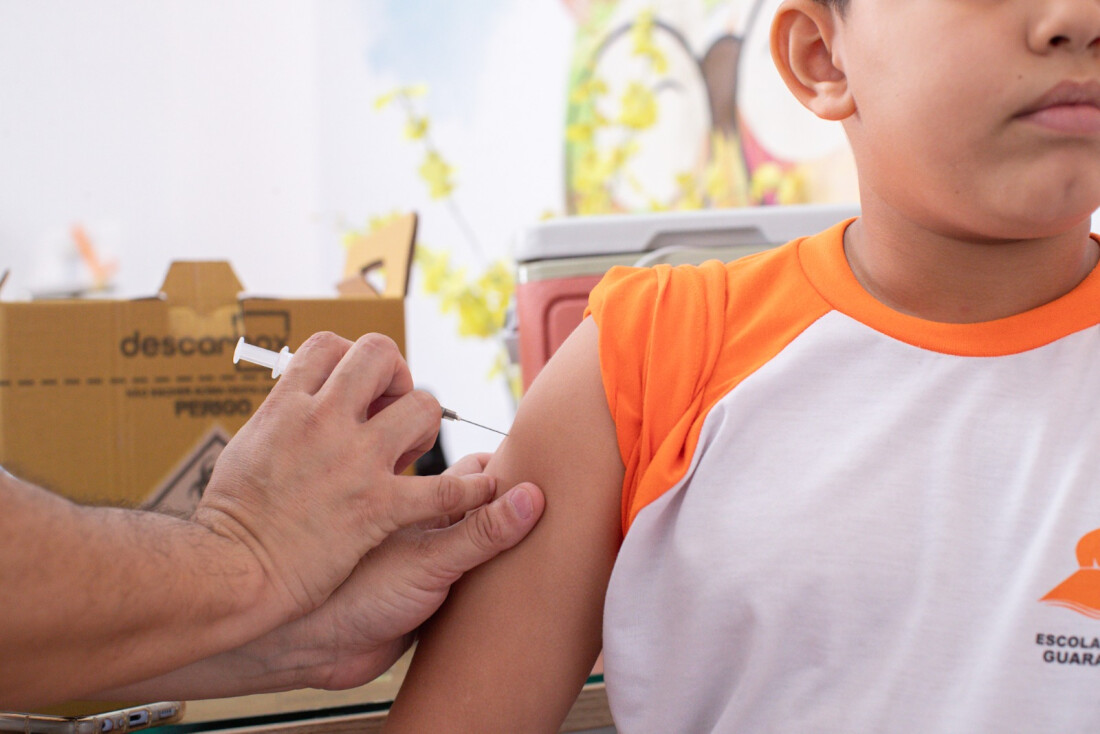 Saúde de Guararema adere à campanha de vacinação nas escolas