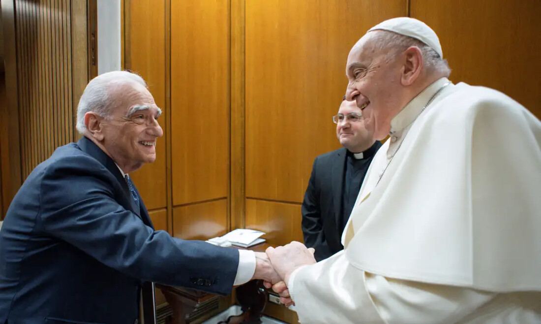 Scorcese anuncia documentário que reúne conversas com o papa Francisco