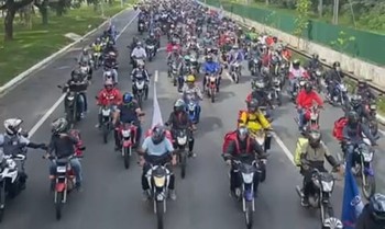 SP: motofretistas fazem ato contra "pejotização" no Dia do Trabalhador