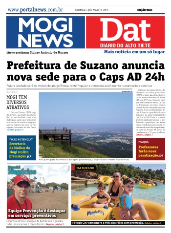 Edição Mogi News/DAT - 4 de maio de 2025