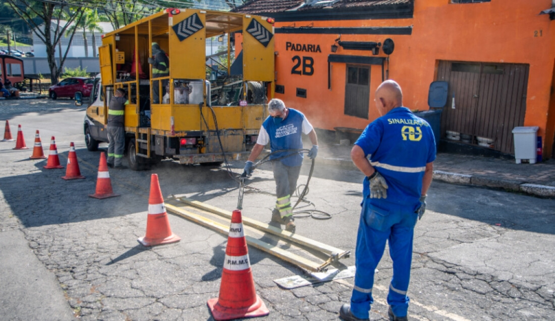 Prefeitura de Mogi realiza mutirão de limpeza e revitalização do Distrito de Sabaúna