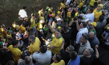 Manifestação em Brasília pede anistia a golpistas