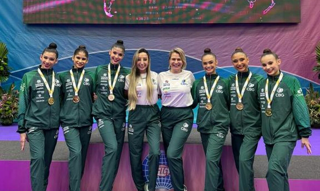 Ginástica Rítmica: Brasil fecha etapa da Copa do Mundo com três ouros