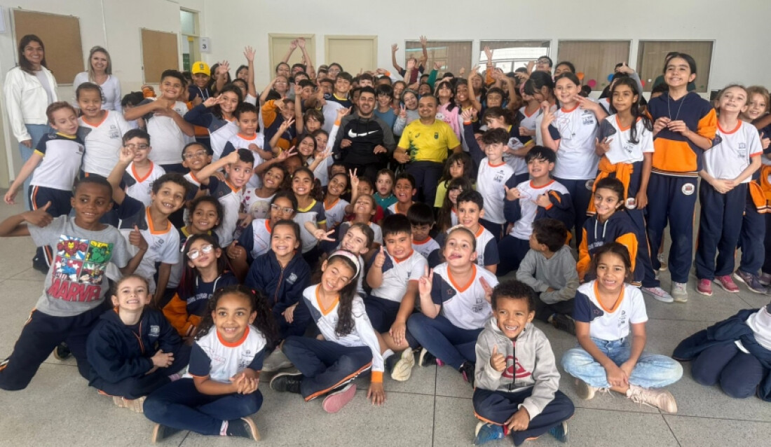 Projeto leva clínicas de bocha paralímpica para as escolas de Mogi das Cruzes