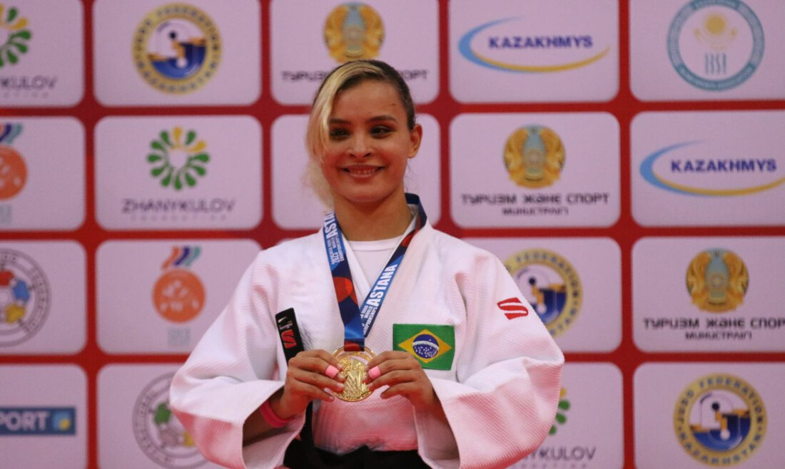 Rosi Andrade é ouro no Mundial de judô paralímpico