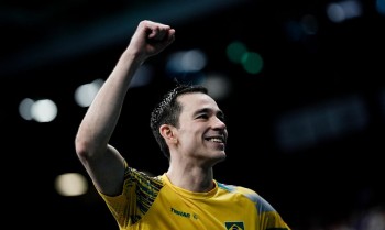 Tênis de mesa: Calderano vence de virada e vai às oitavas do Mundial
