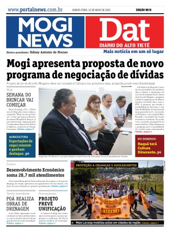 Edição Mogi News/DAT - 22 de maio de 2025